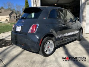 FIAT 500 Custom Wheels - Competizione - Sportiva Design - 15" - Matte Silver